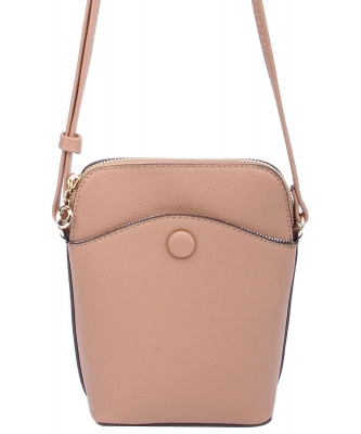 Fashion Pocket Crossbody Bag Cell Phone Purse CA116 STONE